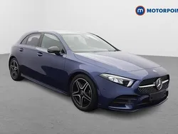 Blue Used 2022 Mercedes A180 Executive Hatchback | £21,799 (A bit pricey)