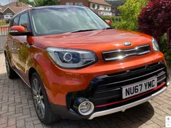 Orange Used 2017 Kia Soul Sport SUV | £14,999 (Fair price)