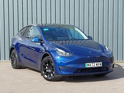 Blue Used 2022 Tesla Model Y Long Range AWD SUV | £24,698 (A bit pricey)