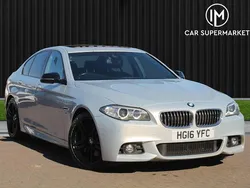 Yellow/silver Used 2016 BMW 535 M Sport Sedan | £12,385 (Fair price)
