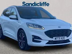 White Used 2022 Ford Kuga ST-Line X SUV | £20,750 (Fair price)