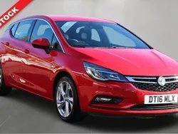 Red Used 2016 Vauxhall Astra SRi Hatchback | £6,750 (Fair price)