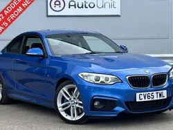 Blue Used 2015 BMW 220 M Sport Coupe | £11,590 (Fair price)