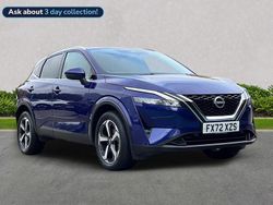 Blue Used 2022 Nissan Qashqai N-Connecta SUV | £17,649 (Fair price)
