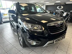 Black Used 2012 Hyundai Santa Fe Premium SUV | £4,790 (Fair price)