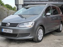 Urban grey Used 2018 VW Sharan SE MPV | £17,495 (Fair price)