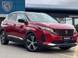 Red Used 2021 Peugeot 3008 Premium SUV | £17,495 (Fair price)