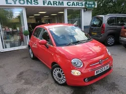 Pink Used 2020 Fiat 500 Lounge Hatchback | £9,234 (A bit pricey)