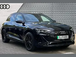 Black Used 2021 Audi e-tron Black Edition SUV | £27,965 (Fair price)