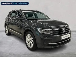 Grey Used 2021 VW Tiguan Life SUV | £17,350 (Good price)