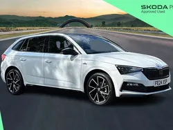 White New 2024 Skoda Scala Monte Carlo Hatchback | £22,500 (Fair price)
