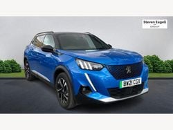 Blue Used 2021 Peugeot e-2008 GTi SUV | £13,495 (Fair price)