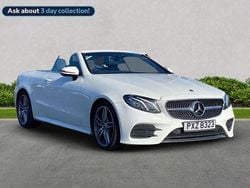 White Used 2018 Mercedes E220 AMG line Cabriolet | £16,077 (Good price)