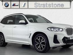 White Used 2023 BMW X3 M Sport SUV | £37,750 (Fair price)