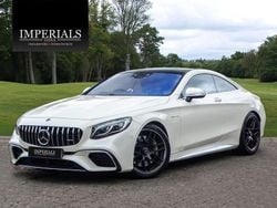 White Used 2018 Mercedes S63 AMG AMG Coupe | £59,948 (Fair price)