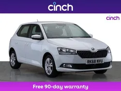 White Used 2018 Skoda Fabia SE Hatchback | £7,049 (Fair price)
