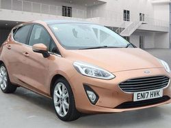 Bronze Used 2017 Ford Fiesta Titanium Hatchback | £8,495 (Fair price)