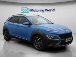 Blue Used 2021 Hyundai Kona Ultimate SUV | £16,300 (Fair price)