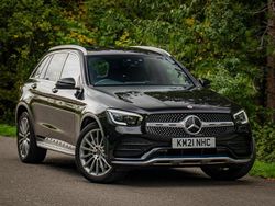 Black Used 2021 Mercedes GLC220 AMG line SUV | £27,000 (Fair price)