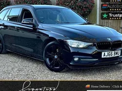 Black Used 2017 BMW 320 Sport Line Estate | £10,650 (Super price)