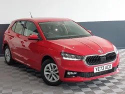 Red Used 2023 Skoda Fabia Comfort Hatchback | £15,798 (Fair price)