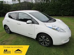 White Used 2017 Nissan Leaf Tekna Hatchback | £5,500 (Fair price)