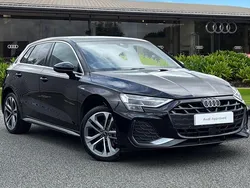 Black Used 2025 Audi A3 e-tron S-Line Hatchback | £29,250 (A bit pricey)