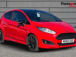 Red Used 2017 Ford Fiesta ST-Line Hatchback | £7,495 (Fair price)