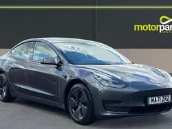 Grey metallic Used 2021 Tesla Model 3 Standard Range Sedan | £16,250 (Fair price)