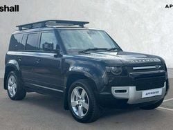 Black Used 2022 Land Rover Defender SUV | £57,392 (Good price)