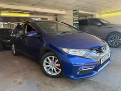 Blue Used 2013 Honda Civic ES Hatchback | £4,250 (Good price)