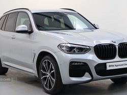 Silver Used 2021 BMW X3 M Sport SUV | £29,150 (Good price)