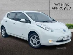 White Used 2016 Nissan Leaf Acenta Hatchback | £5,490 (Fair price)