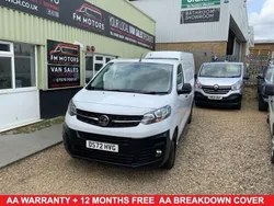 White Used 2022 Vauxhall Vivaro S Van | £11,800 (Fair price)