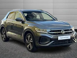 Indium grey Used 2024 VW T-Roc R-line SUV | £28,350 (Fair price)