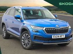 Blue Used 2024 Skoda Kodiaq SE L Executive SUV | £30,495 (Fair price)