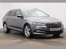 Grey Used 2022 Skoda Superb SE L Estate | £19,995 (Fair price)