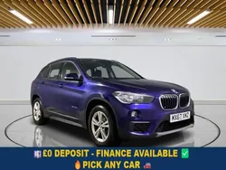 Blue Used 2017 BMW X1 Comfort Edition SUV | £11,349 (Fair price)