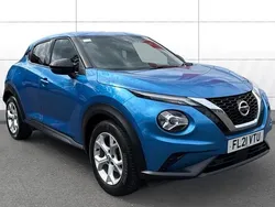 Blue Used 2021 Nissan Juke N-Connecta SUV | £12,674 (Fair price)