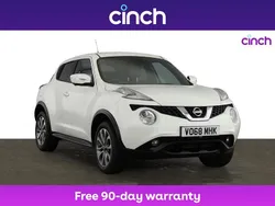 White Used 2018 Nissan Juke Tekna SUV | £8,799 (A bit pricey)