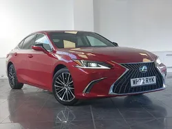 Red Used 2022 Lexus ES300H Sedan | £26,698 (Fair price)