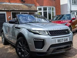 Silver Used 2017 Land Rover Range Rover evoque HSE Dynamic Cabriolet | £16,950 (Fair price)