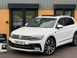 White Used 2017 VW Tiguan R-line SUV | £17,995 (Fair price)