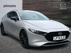 Silver Used 2025 Mazda 3 Homura-Line Hatchback | £20,840