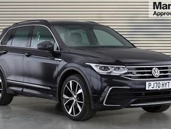Black Used 2020 VW Tiguan R-line SUV | £19,398 (Fair price)