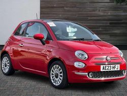 Red Used 2023 Fiat 500 Hatchback | £10,499 (Fair price)