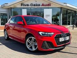 Red Used 2022 Audi A1 Sportback S-Line Hatchback | £20,930 (Fair price)