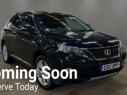 Lexus black Used 2012 Lexus RX450h SUV | £8,200