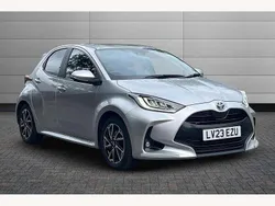 Silver Used 2023 Toyota Yaris Hybrid Design Hatchback | £14,895 (Fair price)