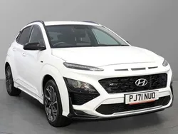 White Used 2021 Hyundai Kona N Line SUV | £15,491 (Fair price)